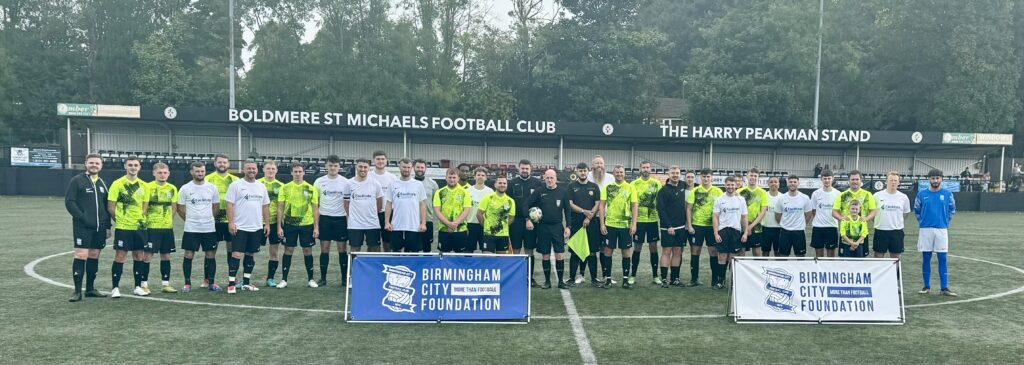Facilitate Search charity football match teams.